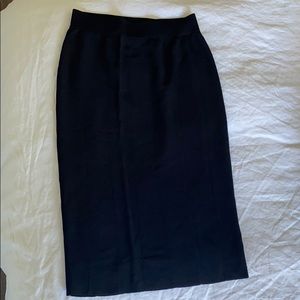 360 Black Pencil Skirt